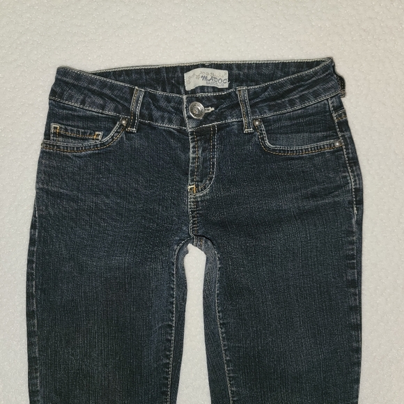 Dark Wash Denim Jeans Pants Bottoms Size 26 - Picture 2 of 8